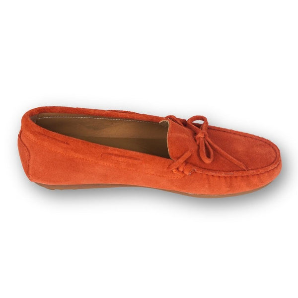 MastroDomenico Women's Handmade Moccasins - Essonite