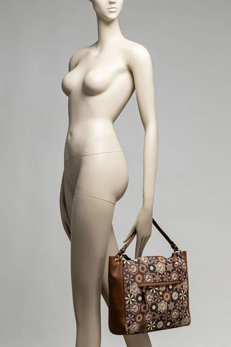 Hobo Bag Large Teodosia Daily Brown
