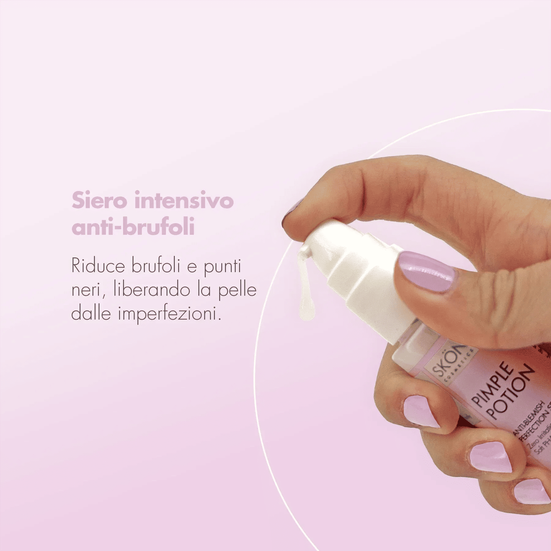 Anti-pimple face serum
