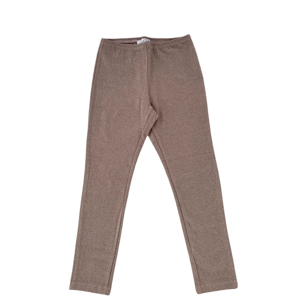 PINK COTTON JERSEY LEGGINGS