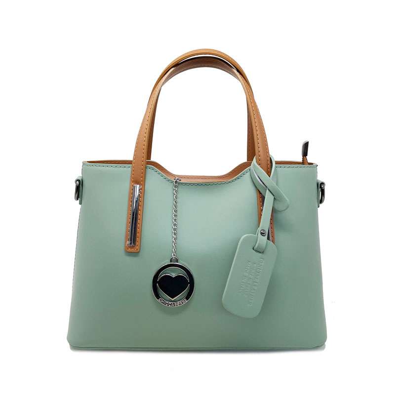 Women's Genuine Leather Dollar Bag - Assisi k041 