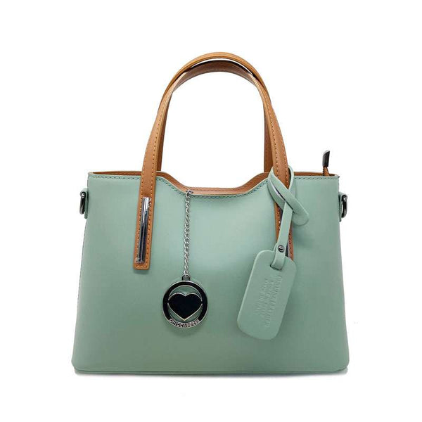 Women's Genuine Leather Dollar Bag - Assisi k041 