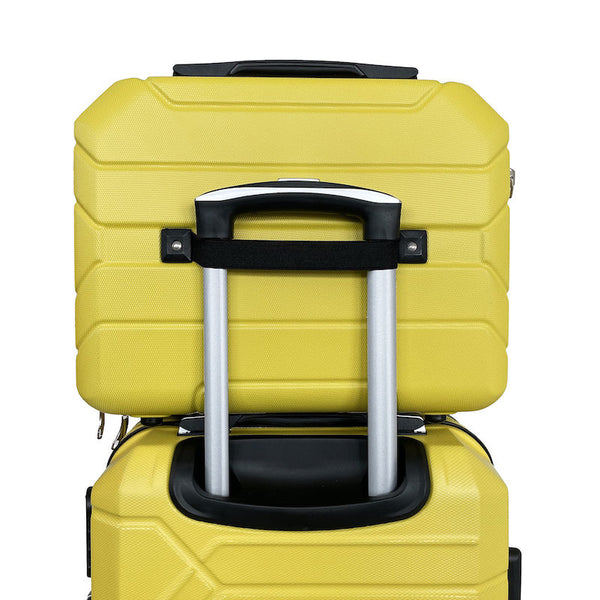 Rigid beauty case suitcase set in waterproof ABS - BEATY_01. 