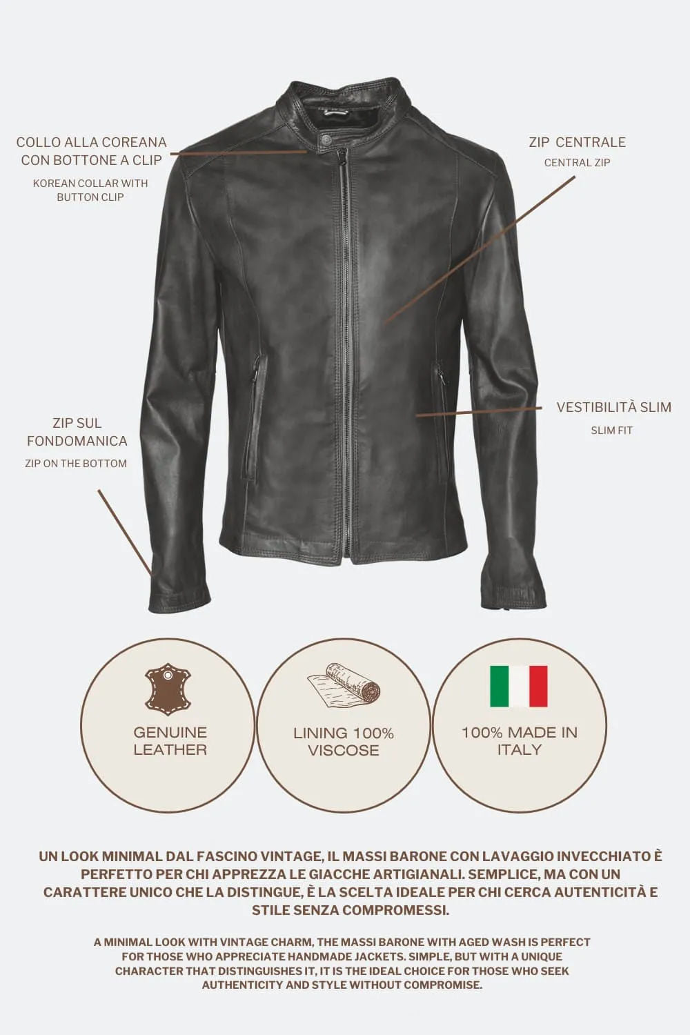 Massi Vintage Grey
