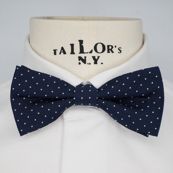 Elegant micro-polka dot bow tie