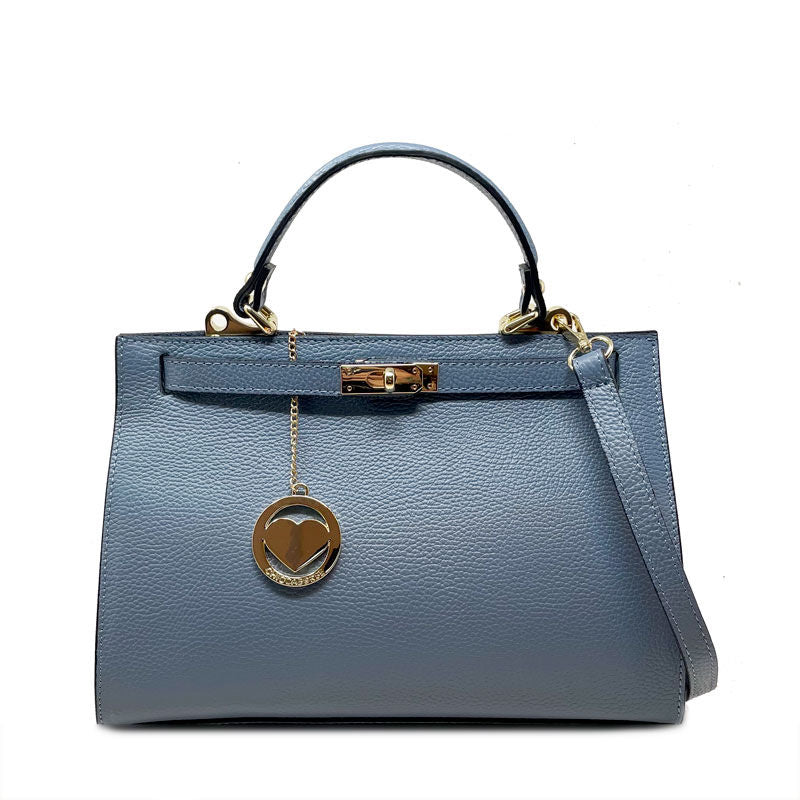 Women's Genuine Leather Dollar Bag - San Marino k042. 