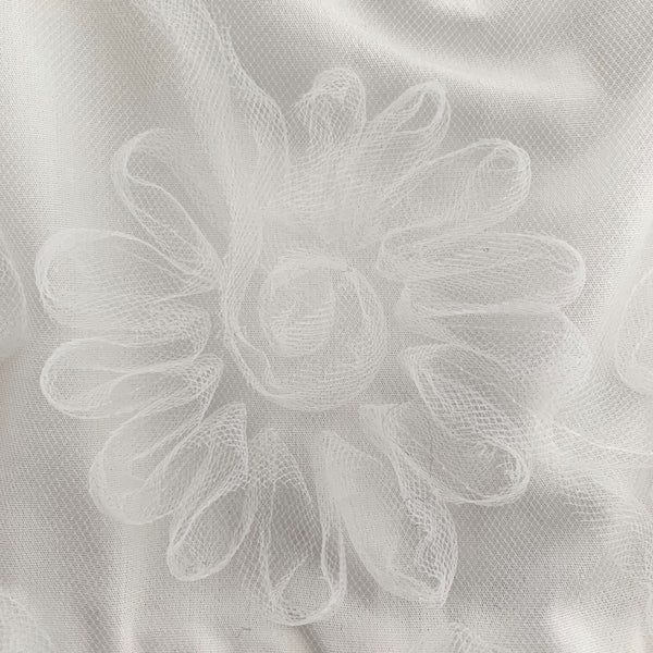 DAISY EMBROIDERED TULLE DRESS