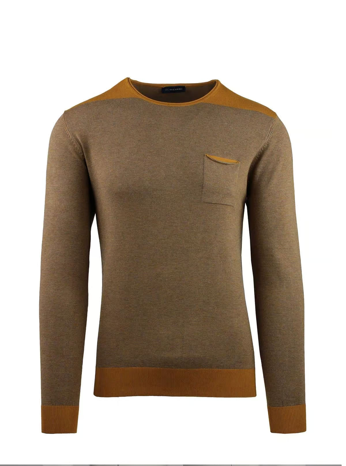 STRIPED CREW NECK