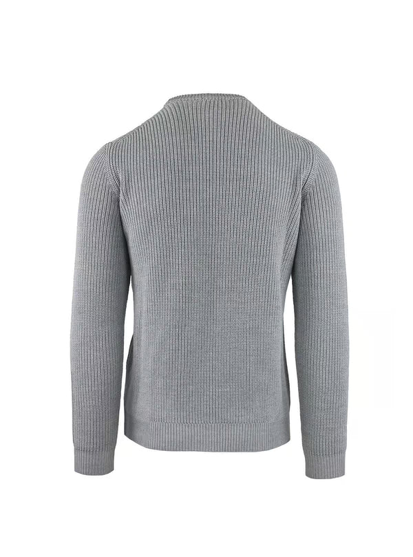 CREW NECK WITH CORN AND DIAMOND PATTERN