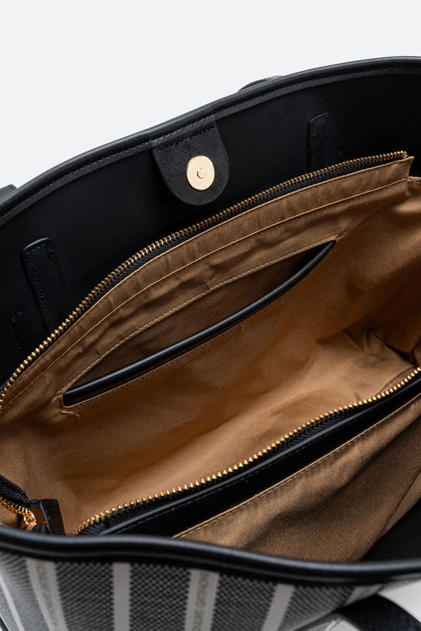 Shopping Bag Alessandra Large Nera