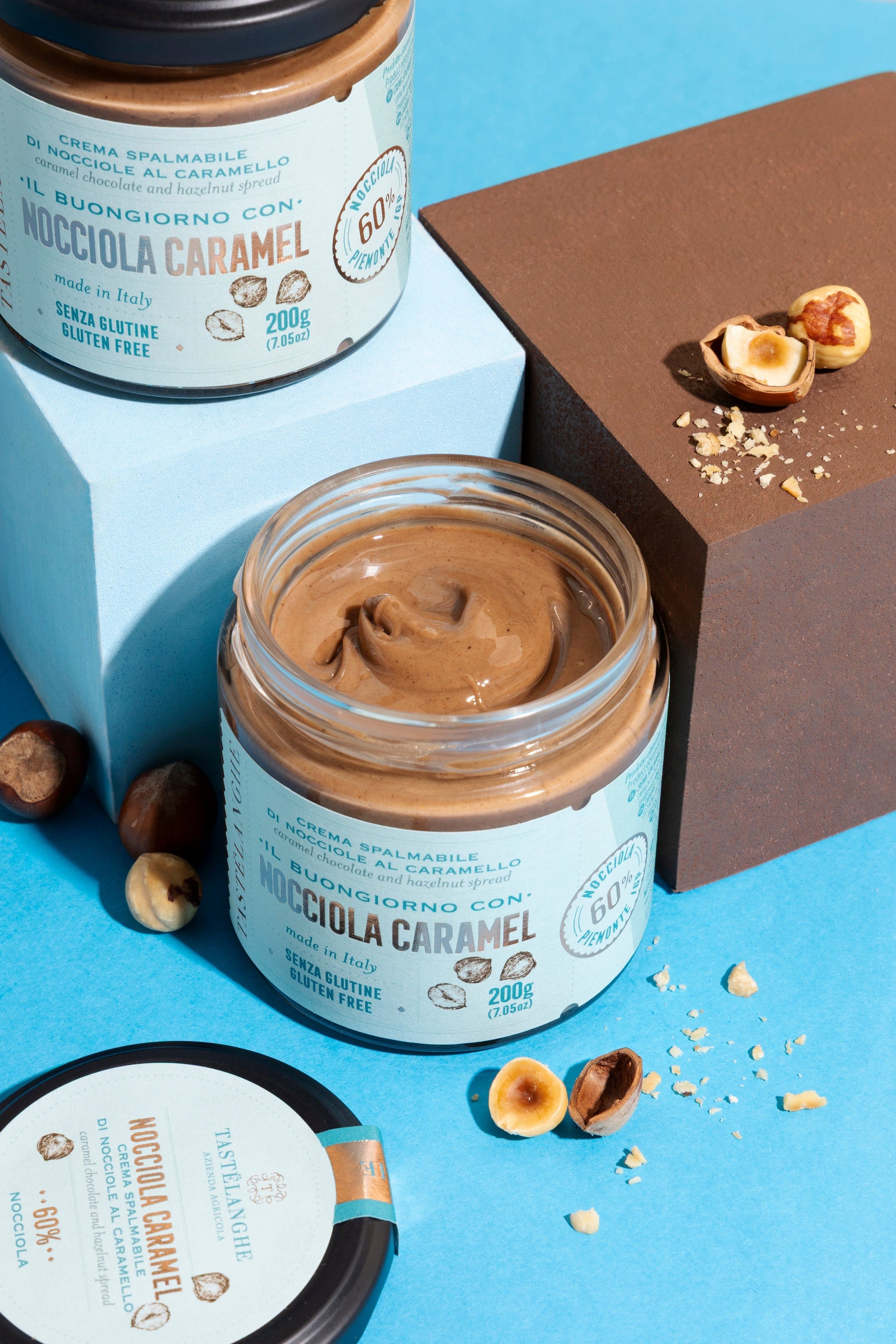 1 jar of Piedmont IGP Hazelnut Cream from the Langhe (200g)