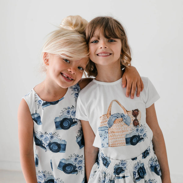 T-SHIRT STAMPA BEACH SET