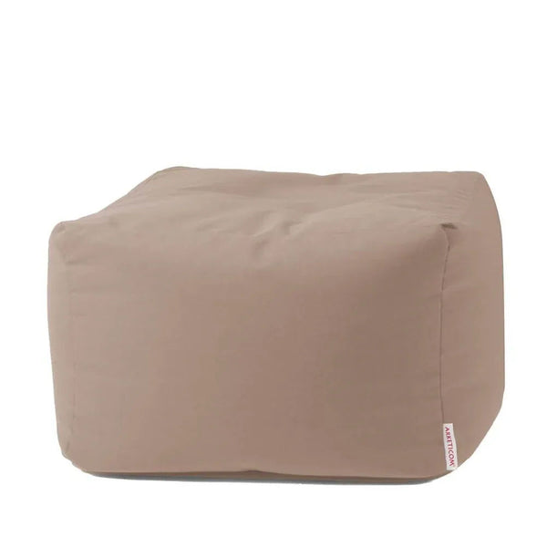 SOFT CUBE 60, Pouf Sacco per Esterni Sfoderabile 60x60 h42