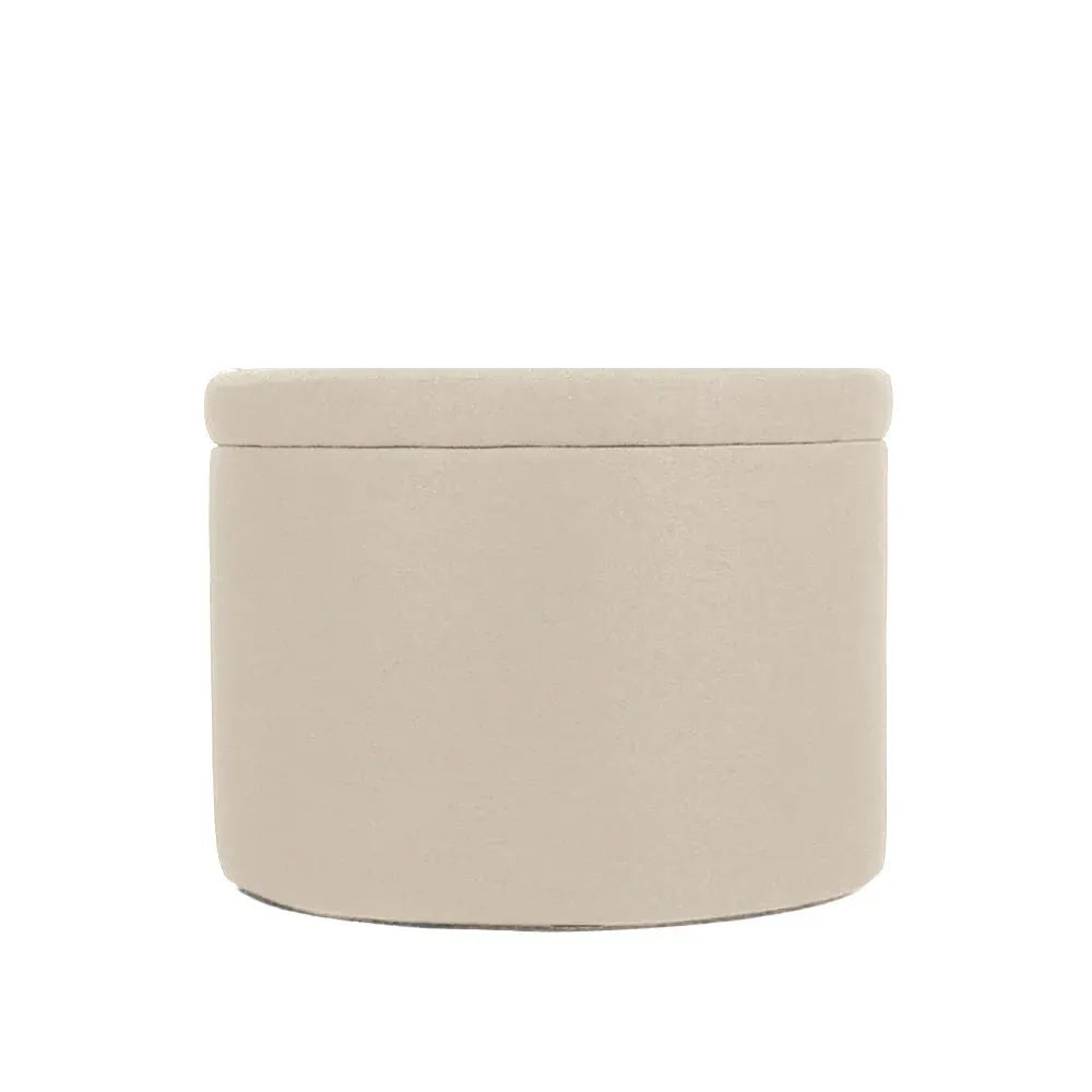 PANDORA 50 ROUND TEX, Pouf Contenitore Tessuto Rotondo 50 h42