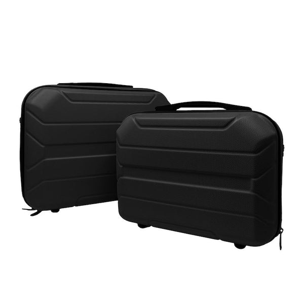 Rigid beauty case suitcase set in waterproof ABS - BEATY_01. 