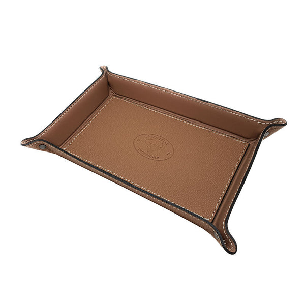 ST02 Leather Tray Organizer Entrance Tray 