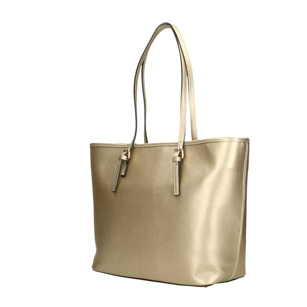 Women's shoulder bag in genuine Saffiano leather - Cefalu' 3306. 
