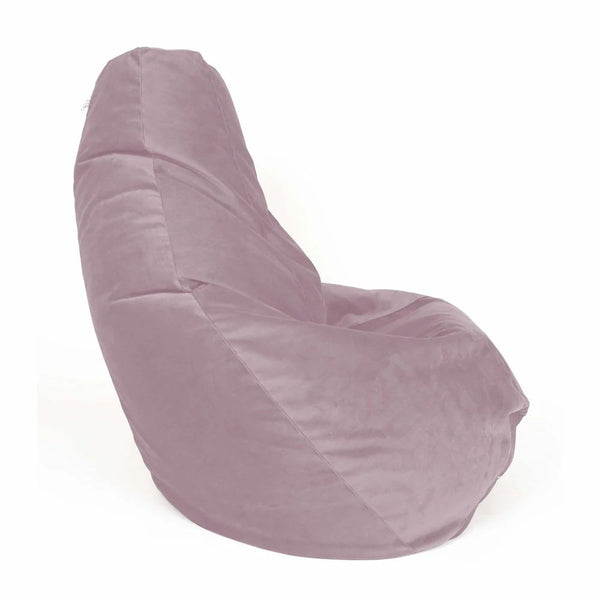 SESSANTOTTO 68 VELVET, Velvet Bean Bag Pouf L Removable Cover