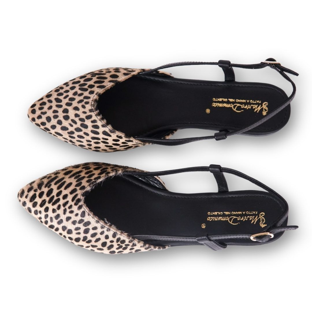 MastroDomenico Handmade Ballerinas - Safari