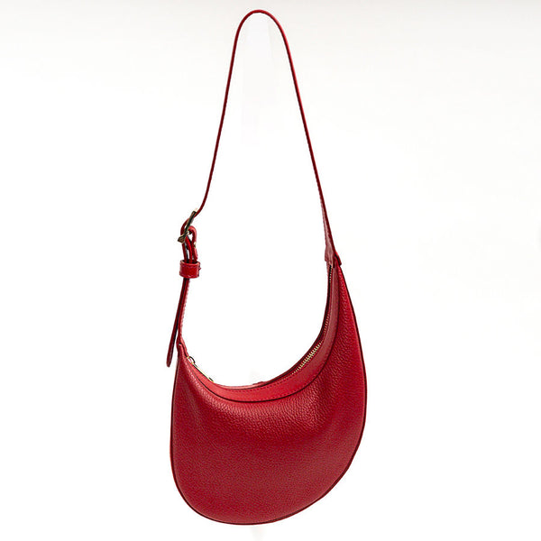 SUNNY - Sella in pelle rossa