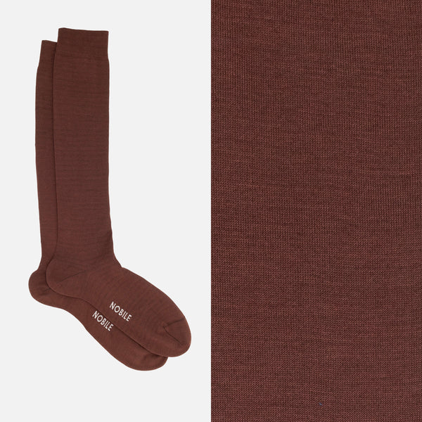 Nobile Essential - Calza lunga a tinta unita