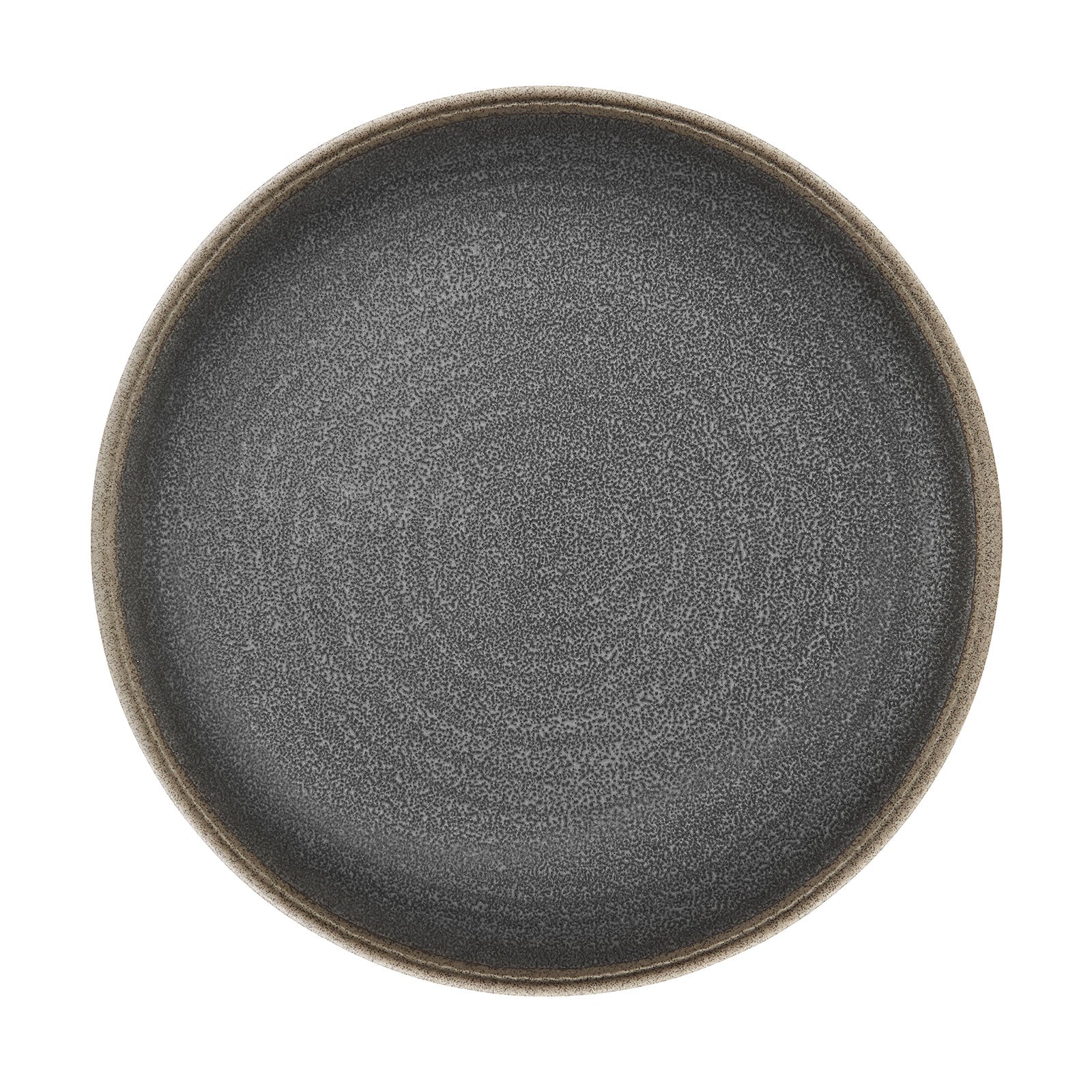 Black Rena Flat Plate - 2 pcs