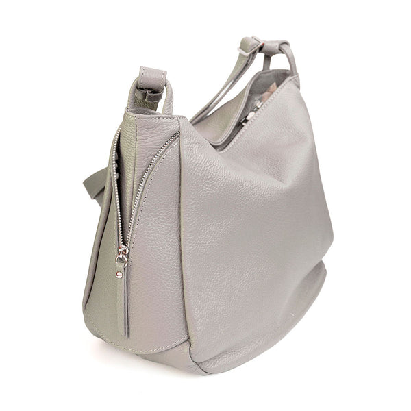 MARISSA - Sacca in pelle latte