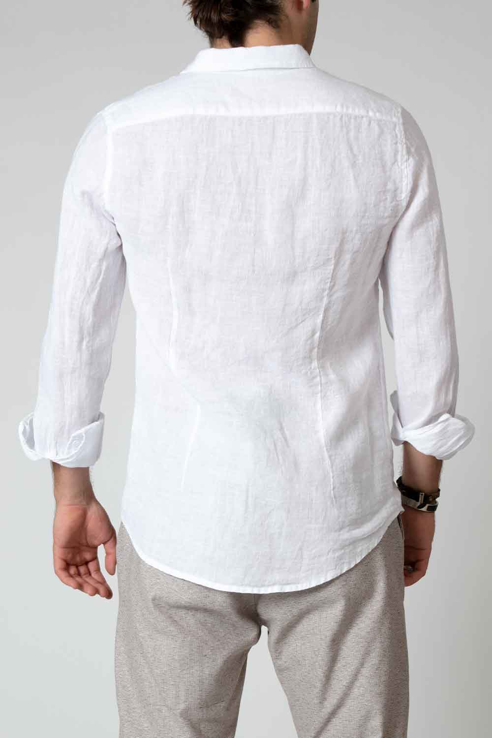 Camicia Uomo Lino