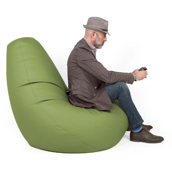 SESSANTOTTO 68 ECO, XXL Removable Eco-Leather Bean Bag Chair