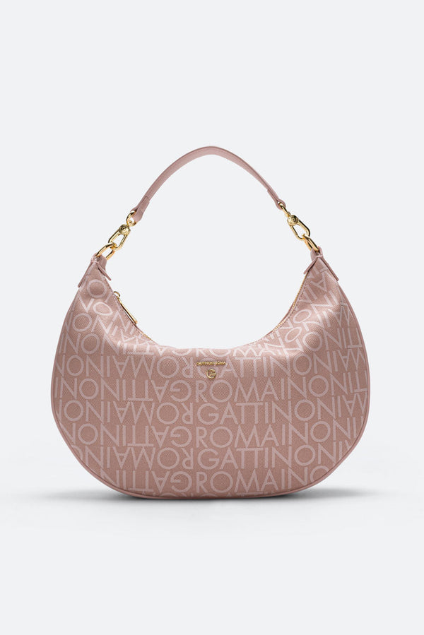 Hobo Bag Charlie Rosa Medium