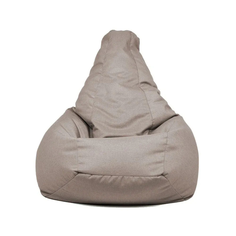 SESSANTOTTO 68, Pouf Bean Bag Chair in Cotton L Removable Cover