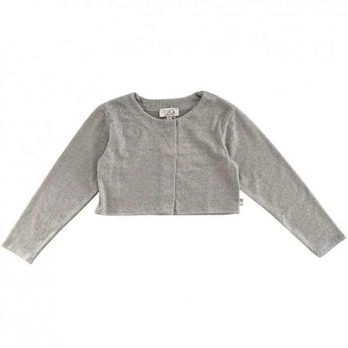 SILVER KNIT BOLERO
