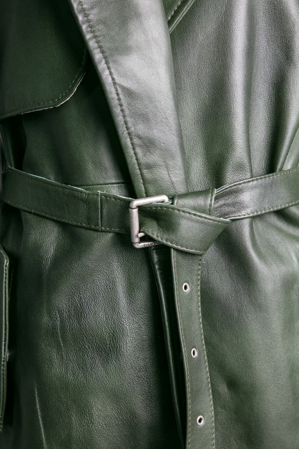Studded Trench Coat