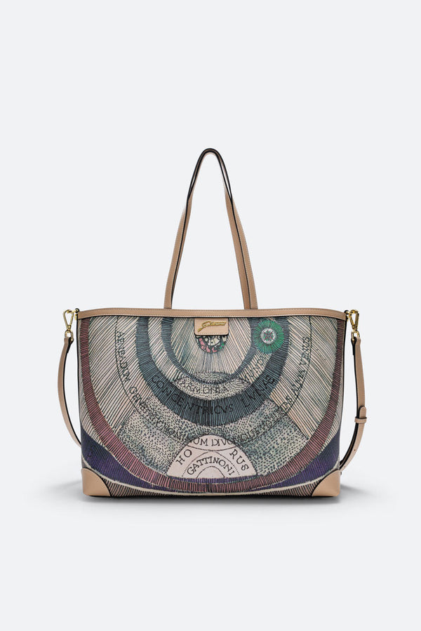 Shopping Bag Planetarium Watercolor Large