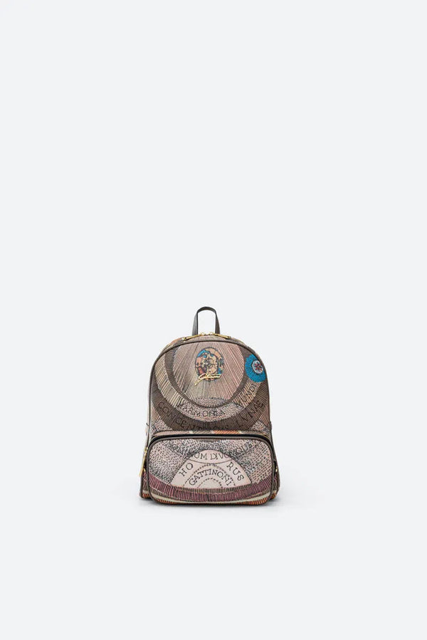 Planetarium Watercolor Front Pocket Backpack