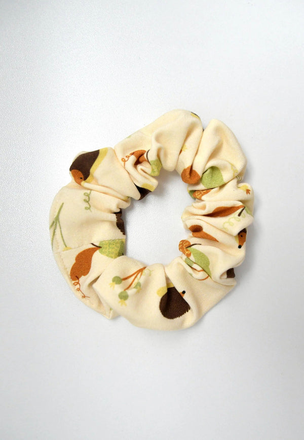 Chouchou (scrunchie) in bambù - Ricci - Palloncino blu