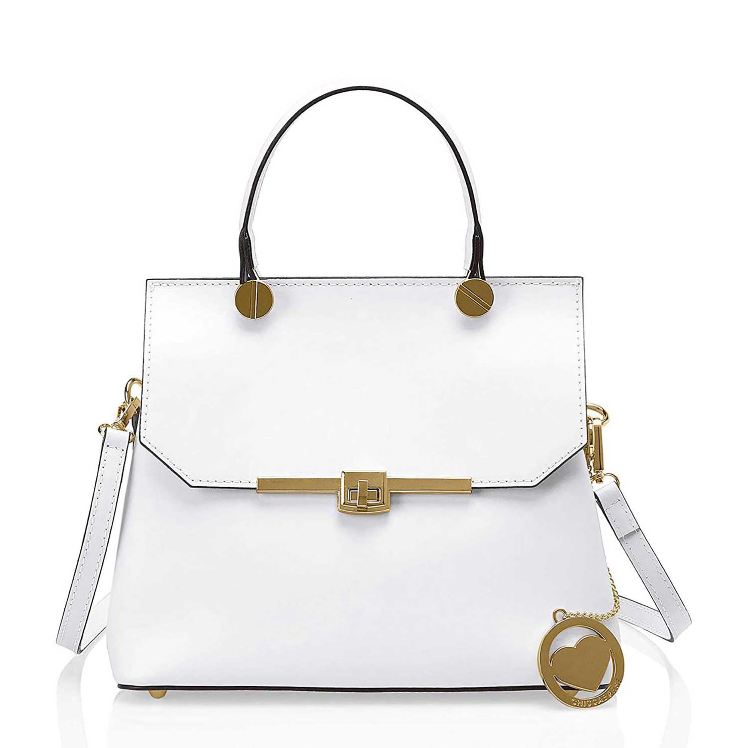 Borsa da Donna a Mano in Vera Pelle - 7708.