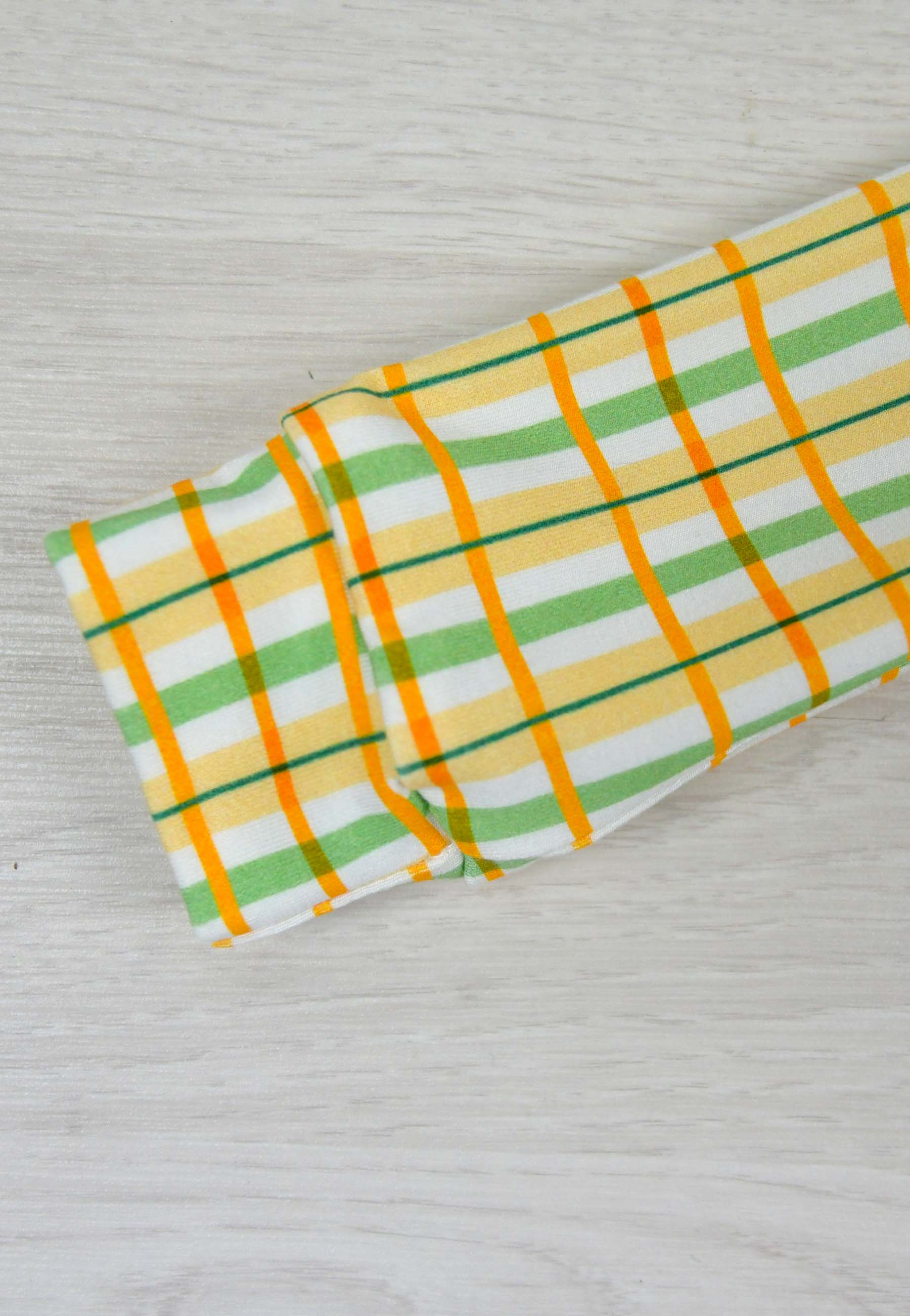 Tutina con zip in bambù - Tartan prato fiorito  - Palloncino blu