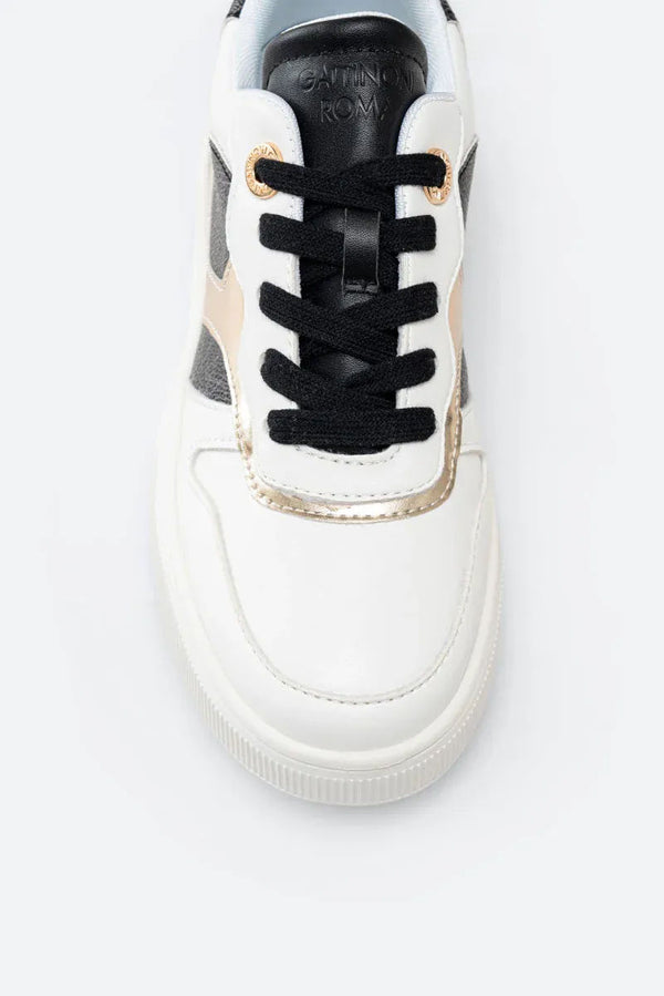 White Broome Sneaker Teodosia Black