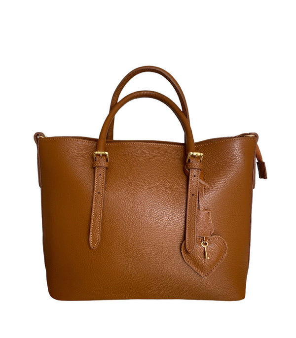 Elite Sacs Shopper Col Leather