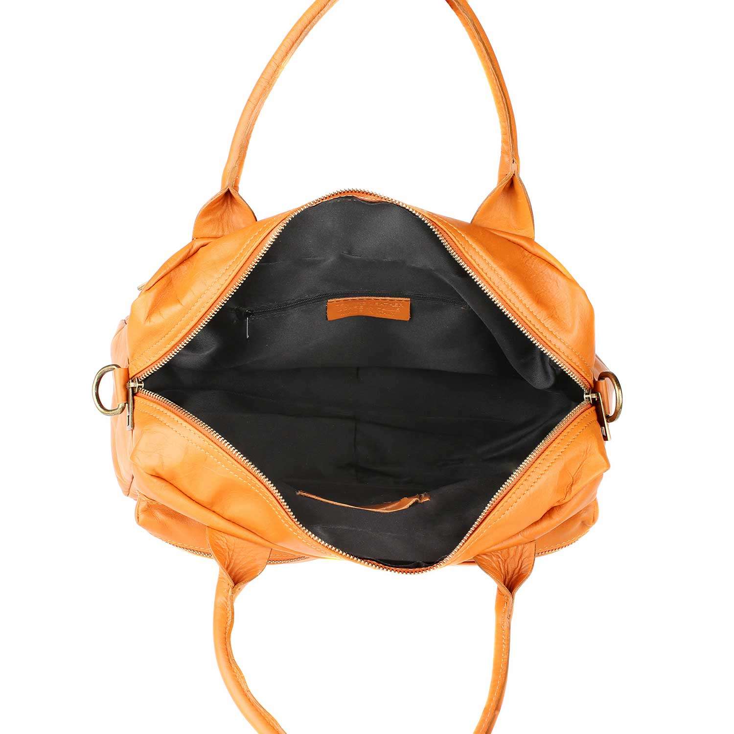 Large Handbag Travel Bag for Women in Leather - 36x26x15 cm - 6173 