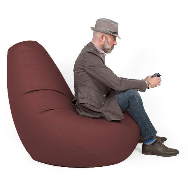 SESSANTOTTO 68 ECO, XXL Removable Eco-Leather Bean Bag Chair