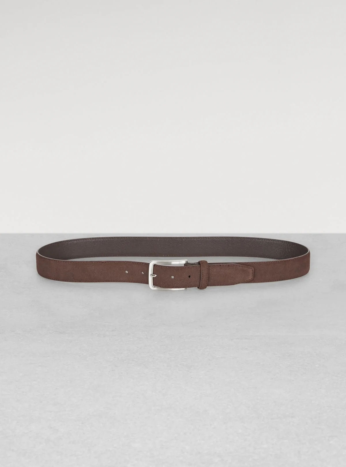 Suede belt