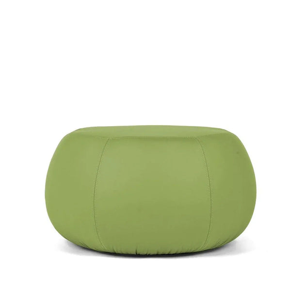 COCOON ECO M,  Pouf Design Rotondo in Ecopelle 64x45