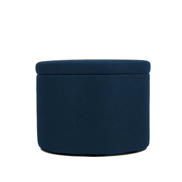 PANDORA 50 ROUND TEX, Pouf Contenitore Tessuto Rotondo 50 h42