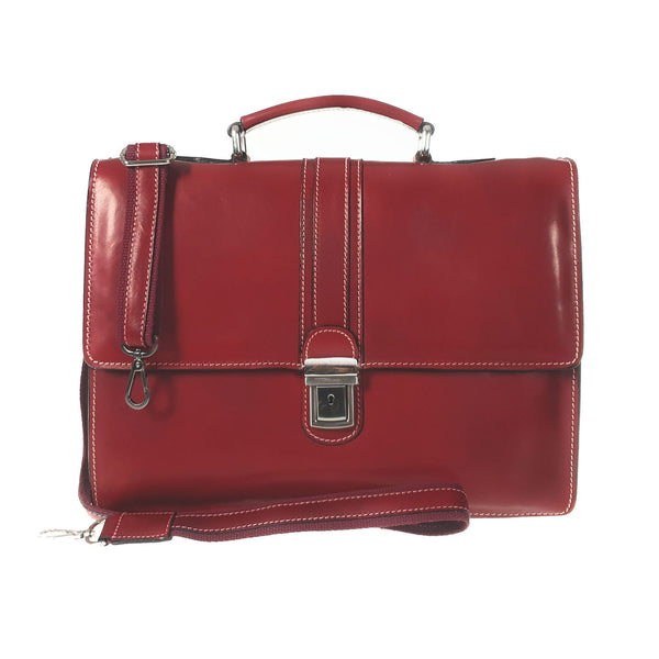 Borsa da lavoro 24Ore Portadocumenti da Uomo Cartella in pelle - 40x29x13 Cm - G906