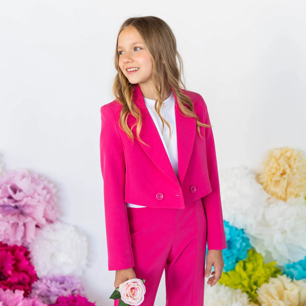 CROPPED STRETCH BLAZER
