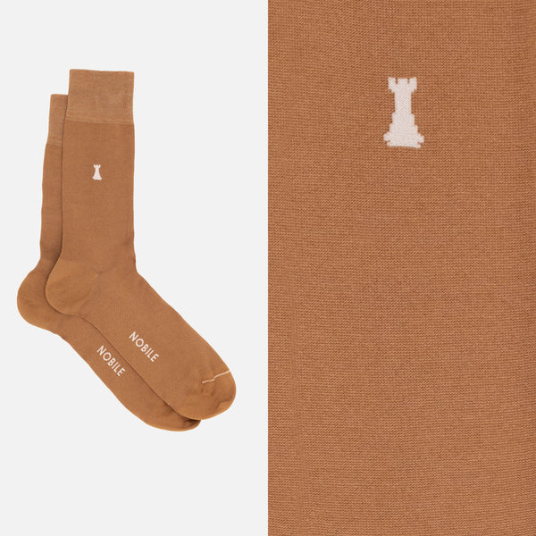 Federico II - Plain short sock 