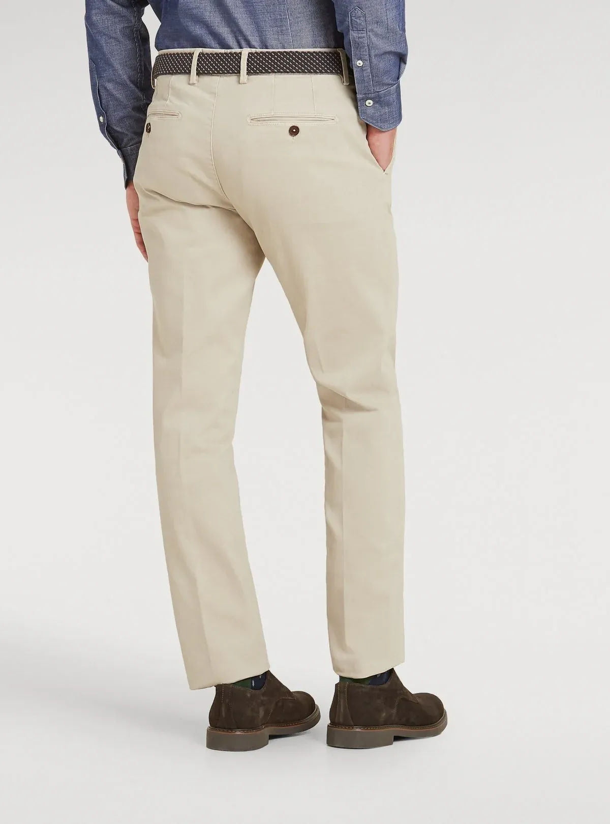 Pantalone chinos tasca America in cotone