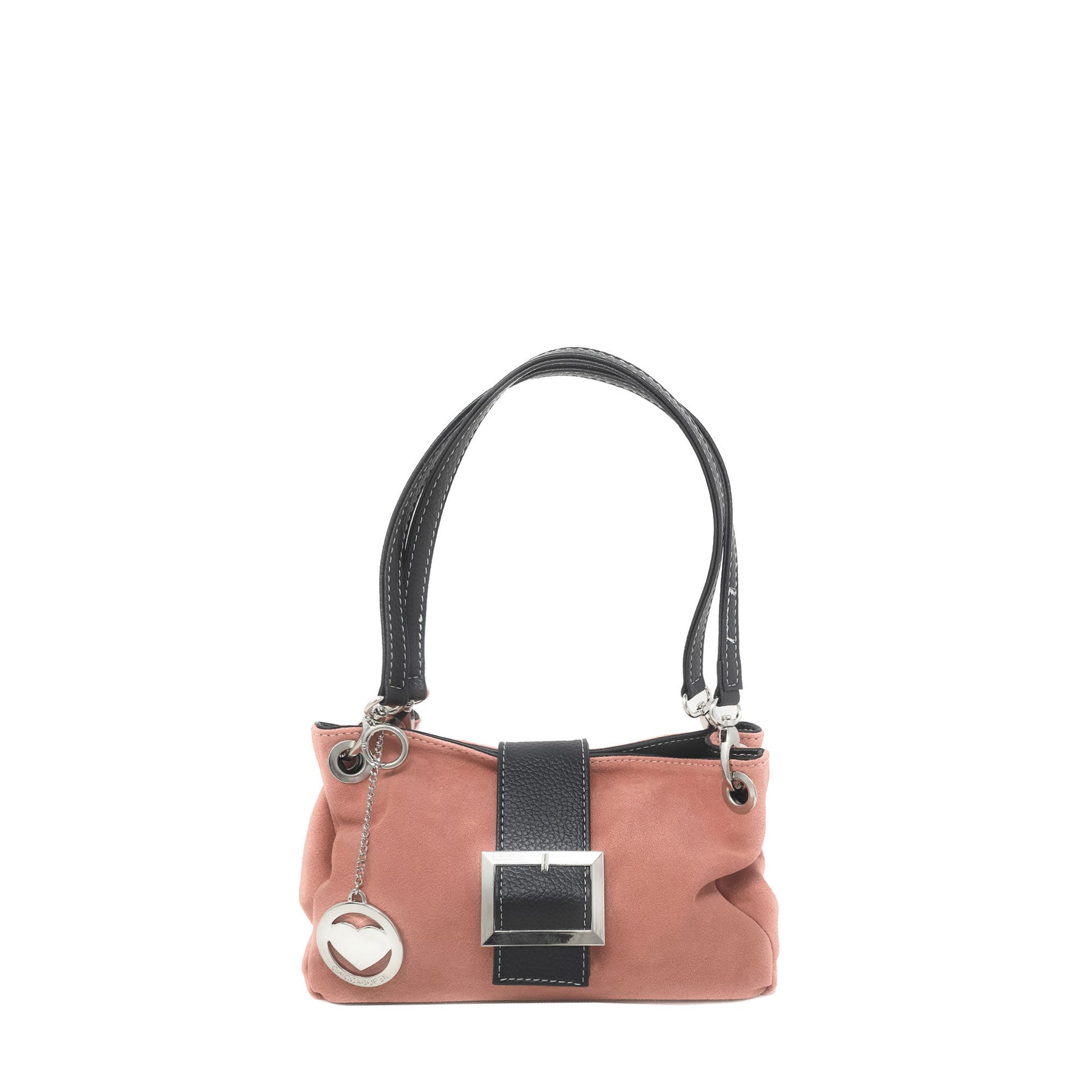 Women's Hand Clutch in 100% Suede Leather - 27x18x12 cm - 10027 